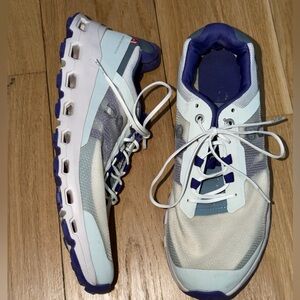 OnClouds Cloudtec Women’s Light Blue & Purple Athletic Sneakers Size 8.5